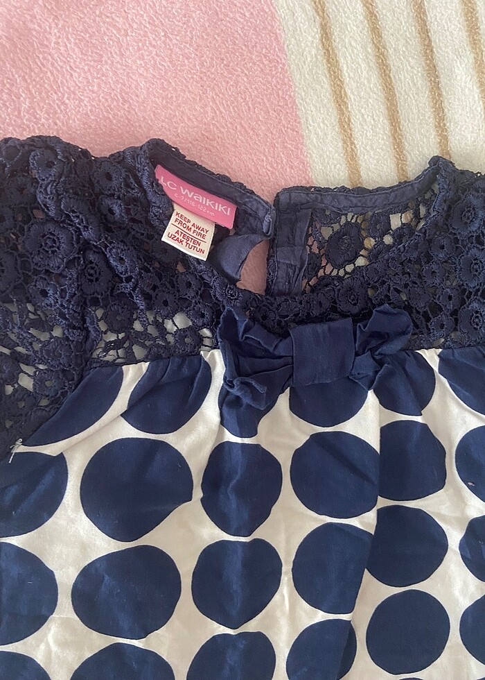 6-7 yaş lcw bluZ dantel detaylı - Görsel 3