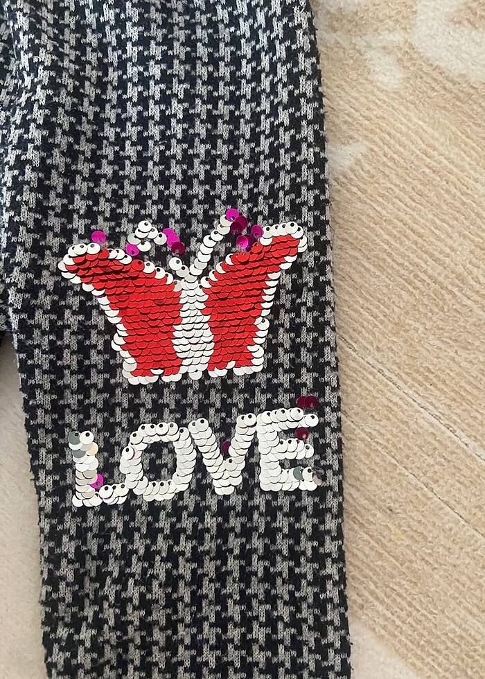 Kışlık pullu tayt ölçü var - Görsel 2