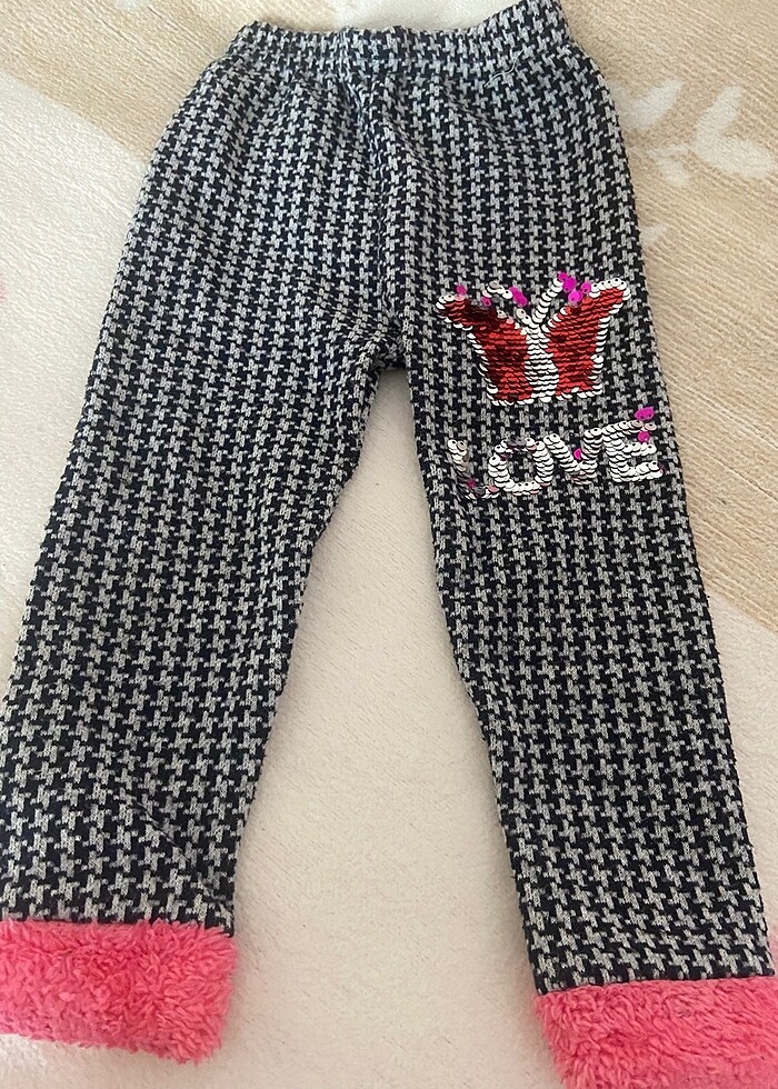 Kışlık pullu tayt ölçü var - Görsel 4