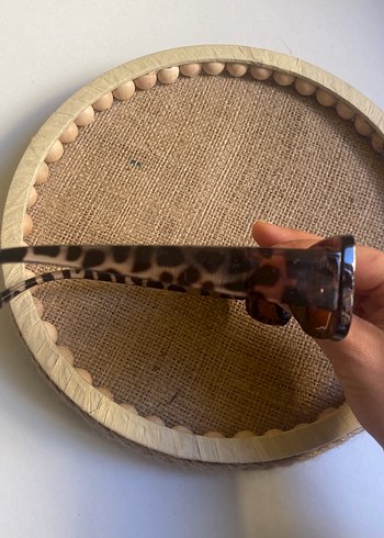 Kahverengi Vintage Kadın Güneş Gözlüğü - Görsel 2