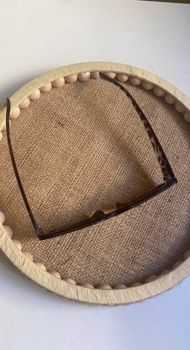 Kahverengi Vintage Kadın Güneş Gözlüğü - Görsel 3