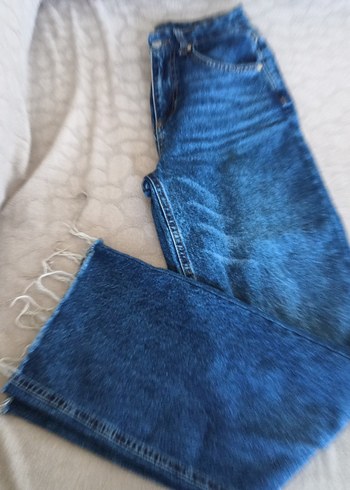 Trendyol & Milla Mavi renk Kadın Bol Kesim Denim Pantolon