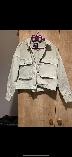 Zara yeşil ceket