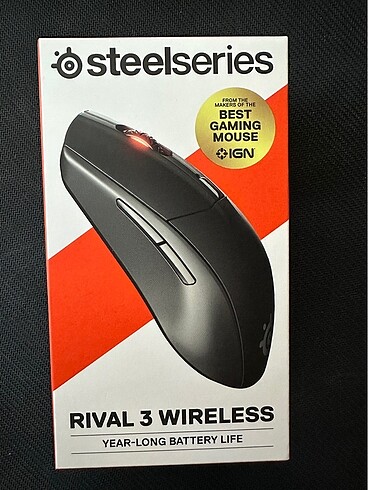 Steeseries Rival 3 Wireless Optik Oyuncu Mouse