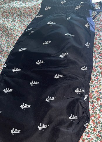 Koyu lacivert bol kesim paraşüt eşofman - Görsel 5