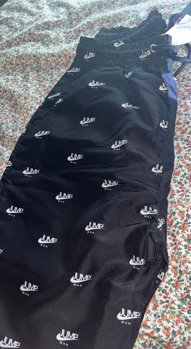 Koyu lacivert bol kesim paraşüt eşofman - Görsel 5