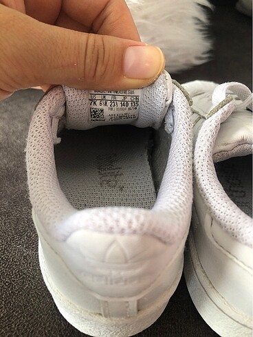 Adidas beyaz çocuk ayakkabı - Görsel 5
