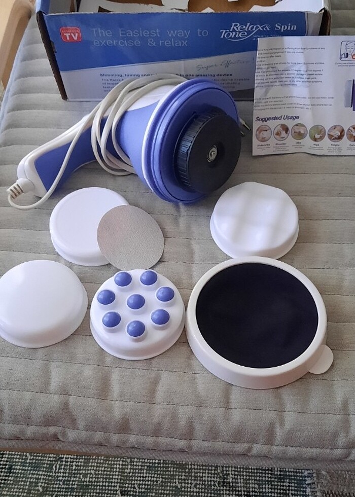 Relax&Spin Tone masaj aleti - Görsel 2