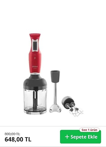 Arzum blender seti