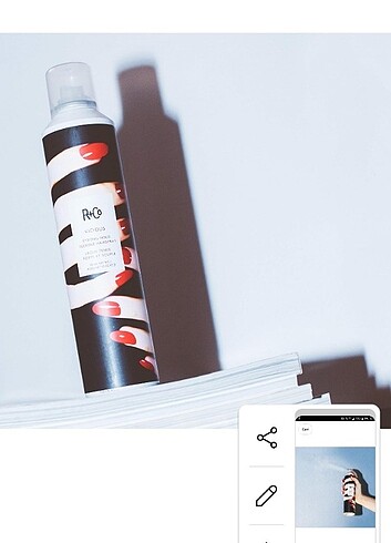 R+Co Visious Strong Hold Hair Spray, saç spreyı - Görsel 11