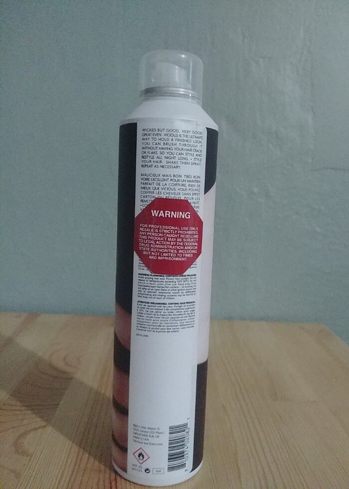 R+Co Visious Strong Hold Hair Spray, saç spreyı - Görsel 5