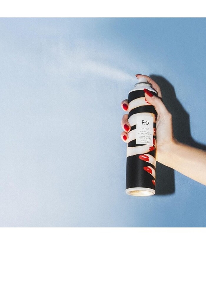 R+Co Visious Strong Hold Hair Spray, saç spreyı - Görsel 3