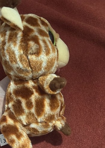 Kahverengi Peluş Zürafa Oyuncak - Görsel 4