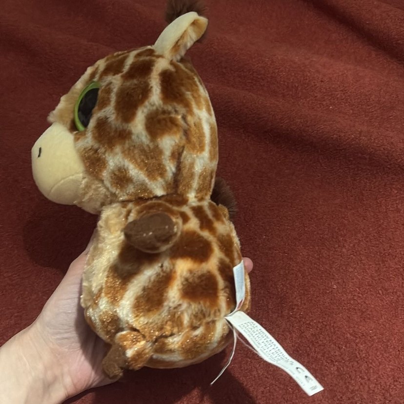 Kahverengi Peluş Zürafa Oyuncak - Görsel 2
