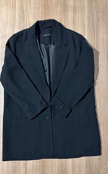 40 Beden siyah Renk Oversize ceket