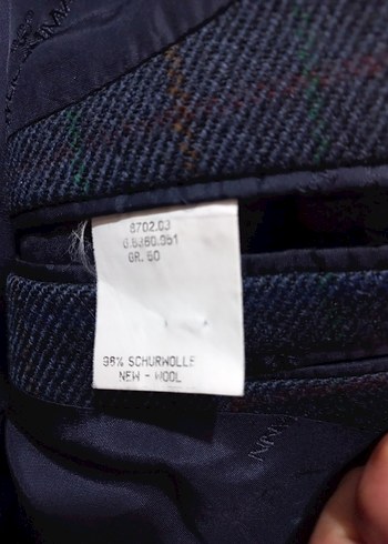 Erkek Ceket Notch Yaka Düğmeli - Görsel 7