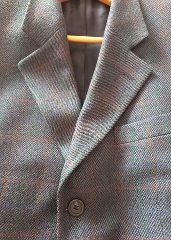 Erkek Ceket Notch Yaka Düğmeli - Görsel 3