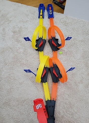  Beden Renk Hotwheels çok çember li yarış pisti