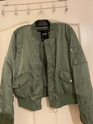 m Beden haki Renk pull&bear bomber ceket