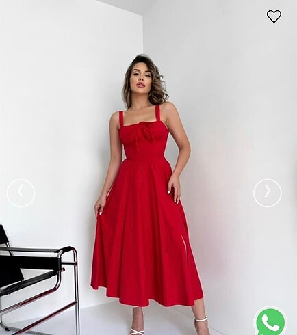 m Beden Kırmızı elbise