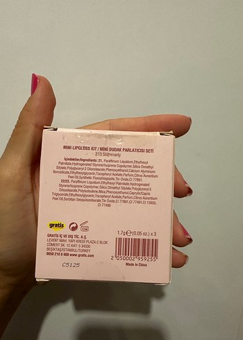Beaulis Mini Ruj Parlaklık Seti - Sim pigmentlidir 213 numara
