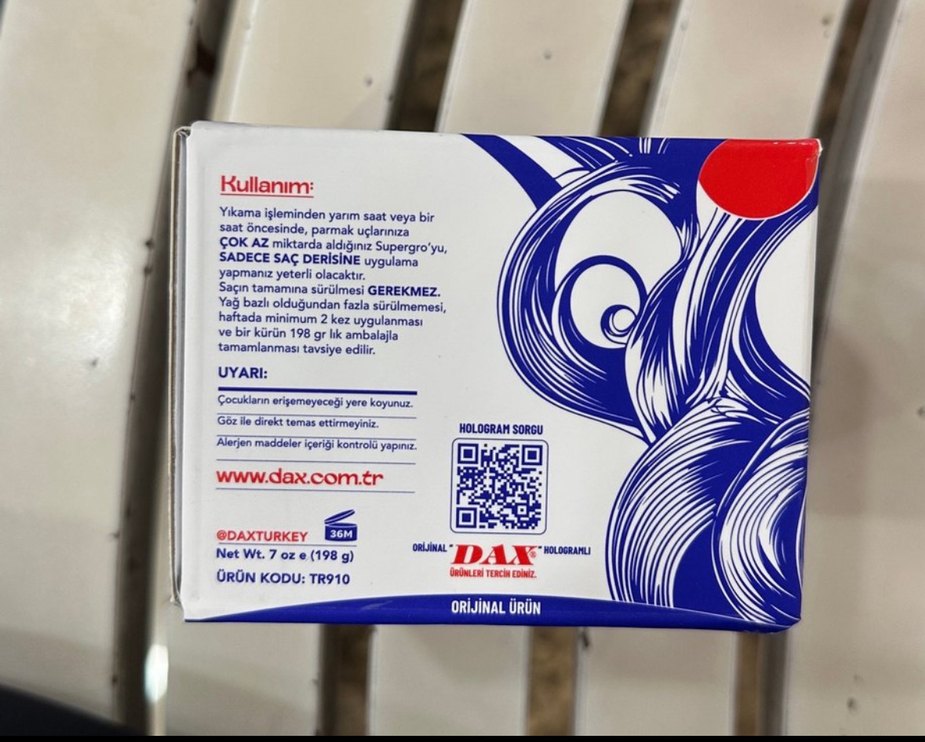 DAX Supergro saç bakım maskesi - Görsel 4