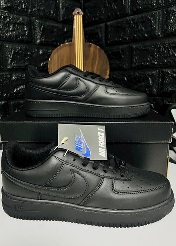 Nike Kadin Siyah Nike Air Force 1 Sneakers