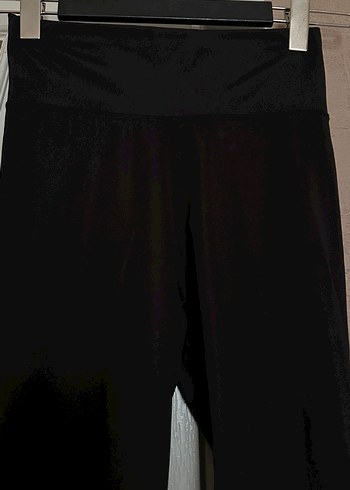 Siyah Midi Kadın Tayt - Görsel 2