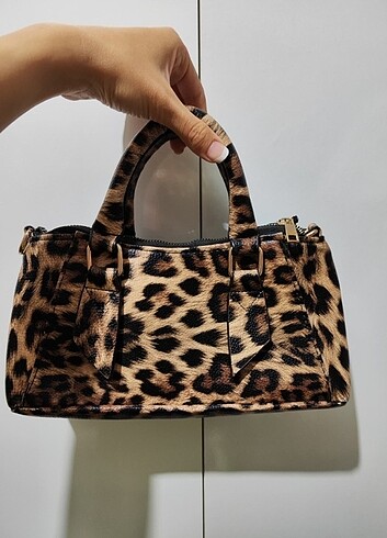 Leopar Çanta