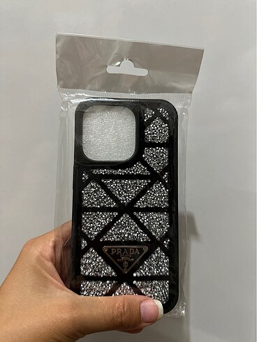 14 pro uyumlu prada telefon kılıfı
