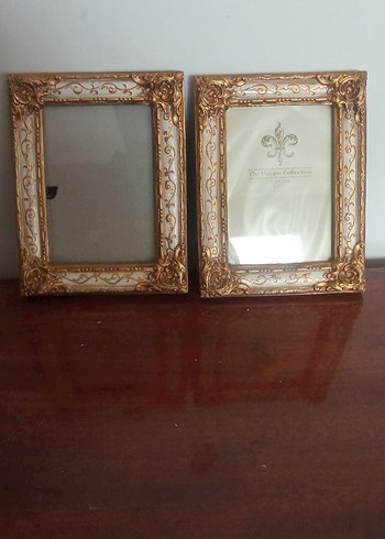Parlak Altın Renkli Dekoratif Çerçeve