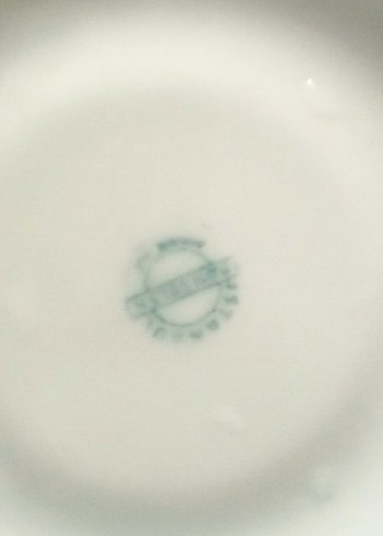 tabak Renkli Beyaz Çiçek Desenli Tabak - Görsel 3