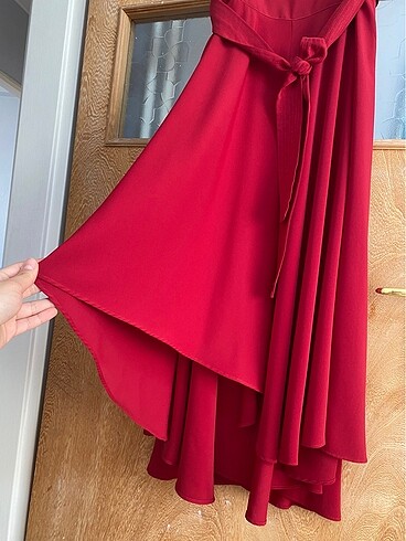 xl Beden kırmızı Renk Elbise