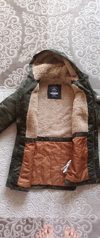 LC Waikiki LCW kamuflaj çocuk mont