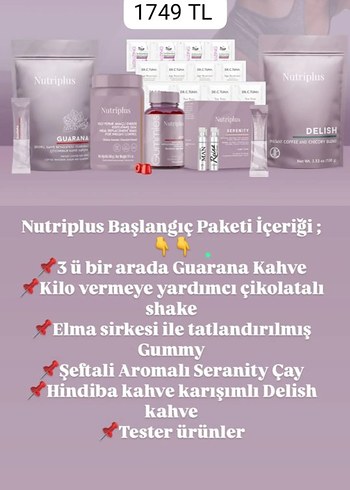 Nutriplus Kadın Cilt Bakım Seti 6'lı - Görsel 2