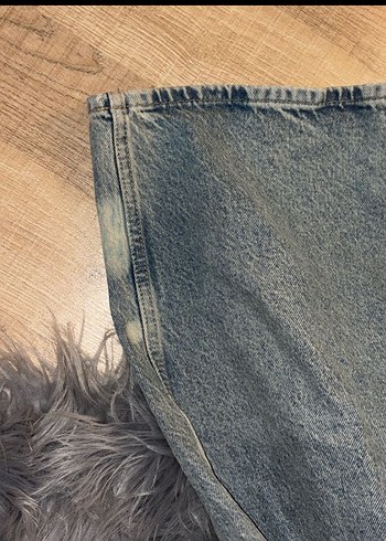 Mavi renk BDG Baggy Jean - Görsel 3