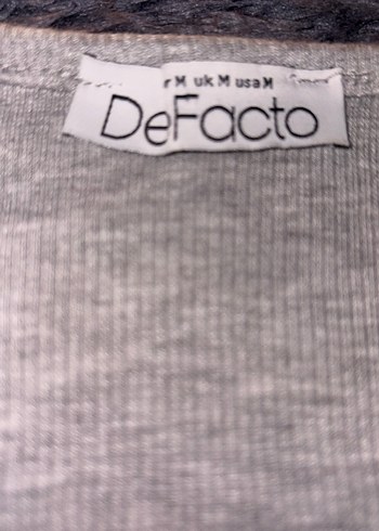 Gri Kadın Triko Bluz Uzun Kollu - Görsel 3