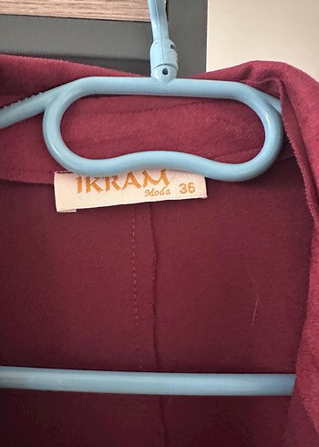 36 Beden bordo Renk Bordo Süet Kadın Uzun Trençkot