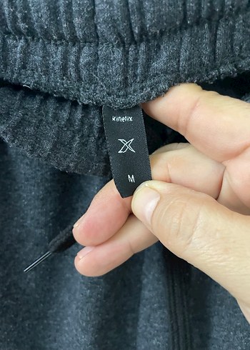 Gri Rahat Kesim Eşofman Altı - Görsel 4