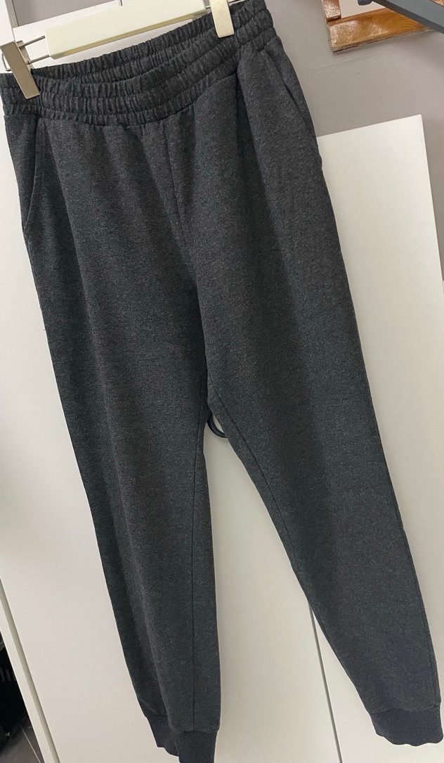 Gri Rahat Kesim Eşofman Altı - Görsel 2