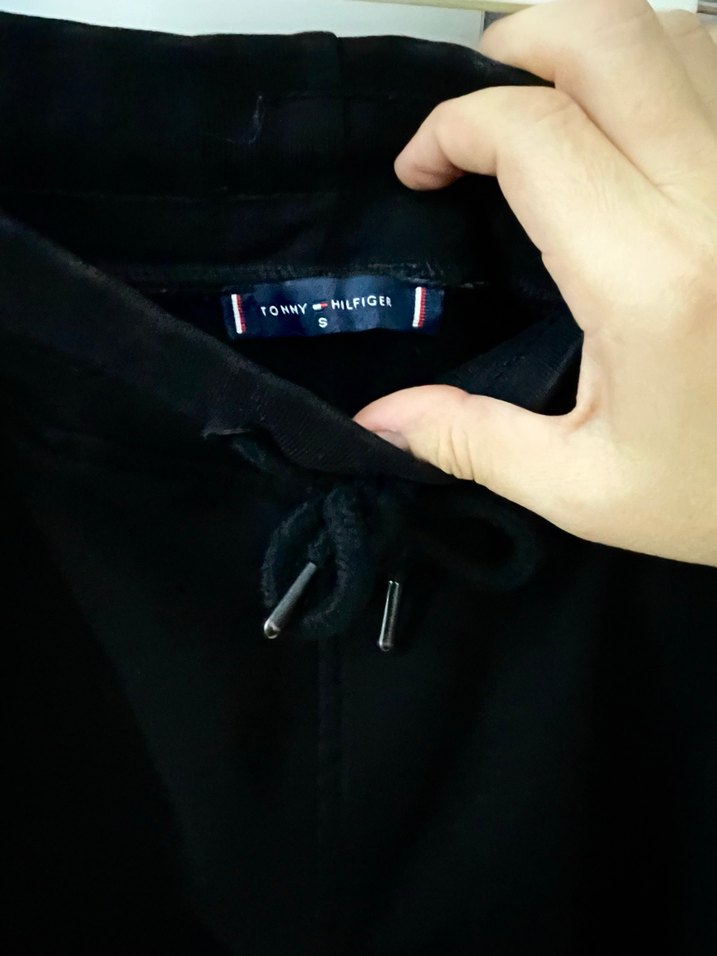 Tommy Hilfiger Siyah Erkek Eşofman Altı - Görsel 3