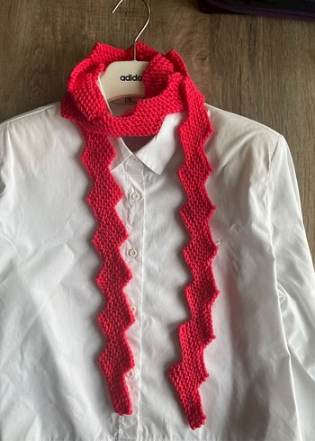 Kadın Renkli Örgü Şal - Görsel 2