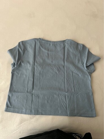 m Beden mavi Renk bebe mavisi crop