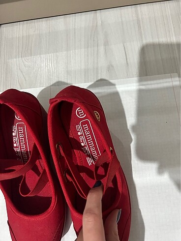 Mammamia kırmızı topuklu ayakkabı