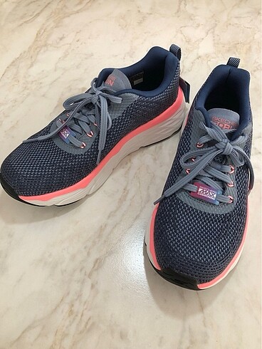 Skechers Lacivert Mor Pembe Spor Ayakkabı