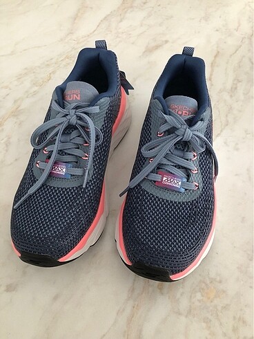 37 Beden Skechers Lacivert Mor Pembe Spor Ayakkabı