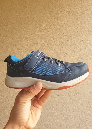 Mavi Erkek Çocuk Spor Ayakkabı Velcro