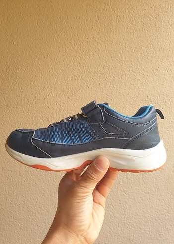Jump Mavi Erkek Çocuk Spor Ayakkabı Velcro