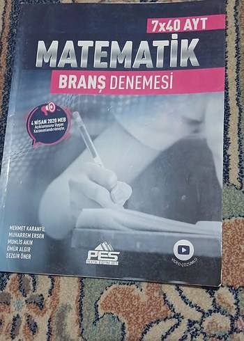 7x40 AYT Matematik Branş Denemesi Kitabı