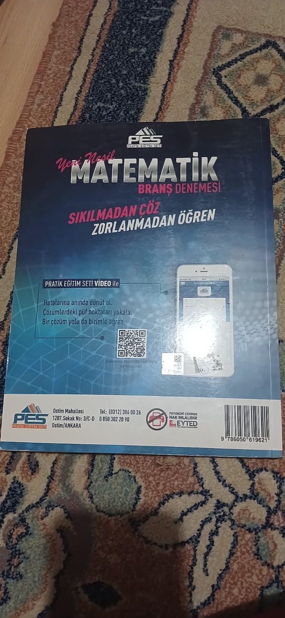 7x40 AYT Matematik Branş Denemesi Kitabı - Görsel 2